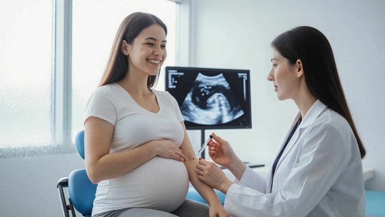 Co zahrnuje druhý těhotenský screening?